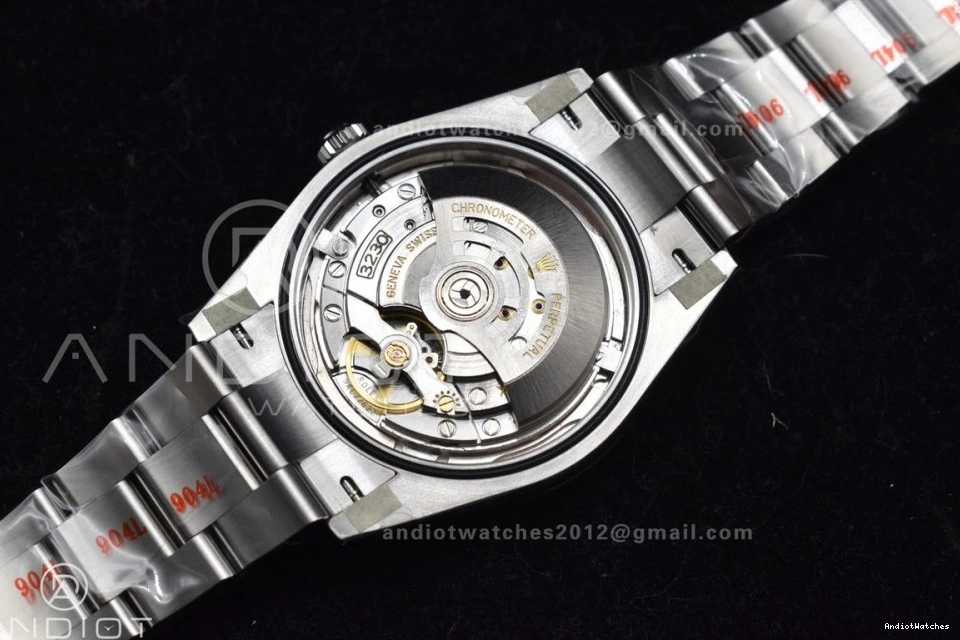 938 Dial Best VR 41mm Red Perpetual Unisex 124300 Oyster Clean 904L Edition Steel 1:1 1122